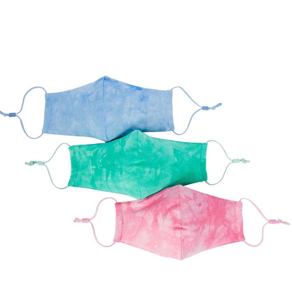 NWT 🌈 LELE SADOUGHI Tie-Dye Face Mask 3-Pack